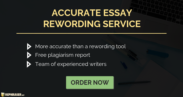 Essay Reworder: Rewriting Tool for Students - Online & Free