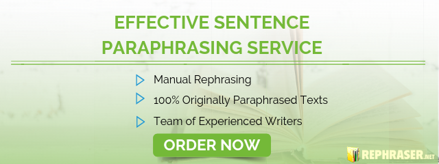 rephrase your sentence