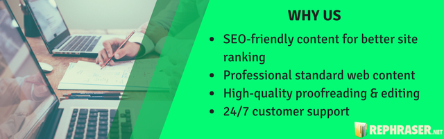 Article rewriting service
